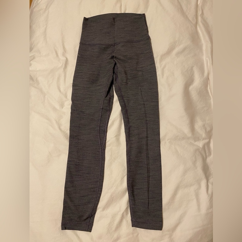 Lululemon Align Leggings Heathered Grey - Size 4